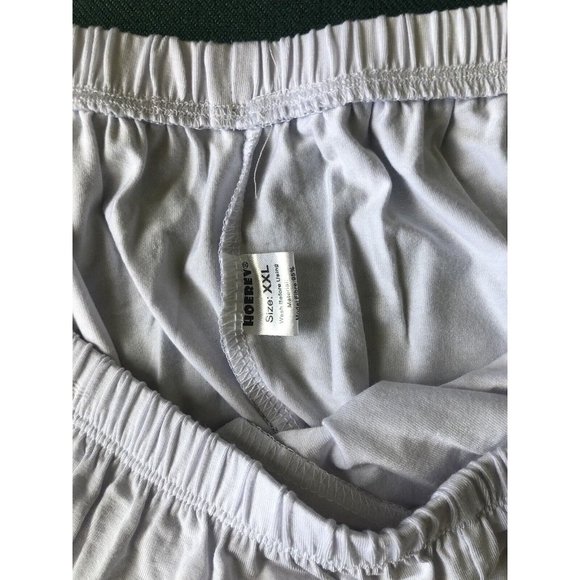 Hoerev Women Super Soft Modal Spandex Harem Yoga Pilates Pant White Plus Sz 2XL - Picture 3 of 5